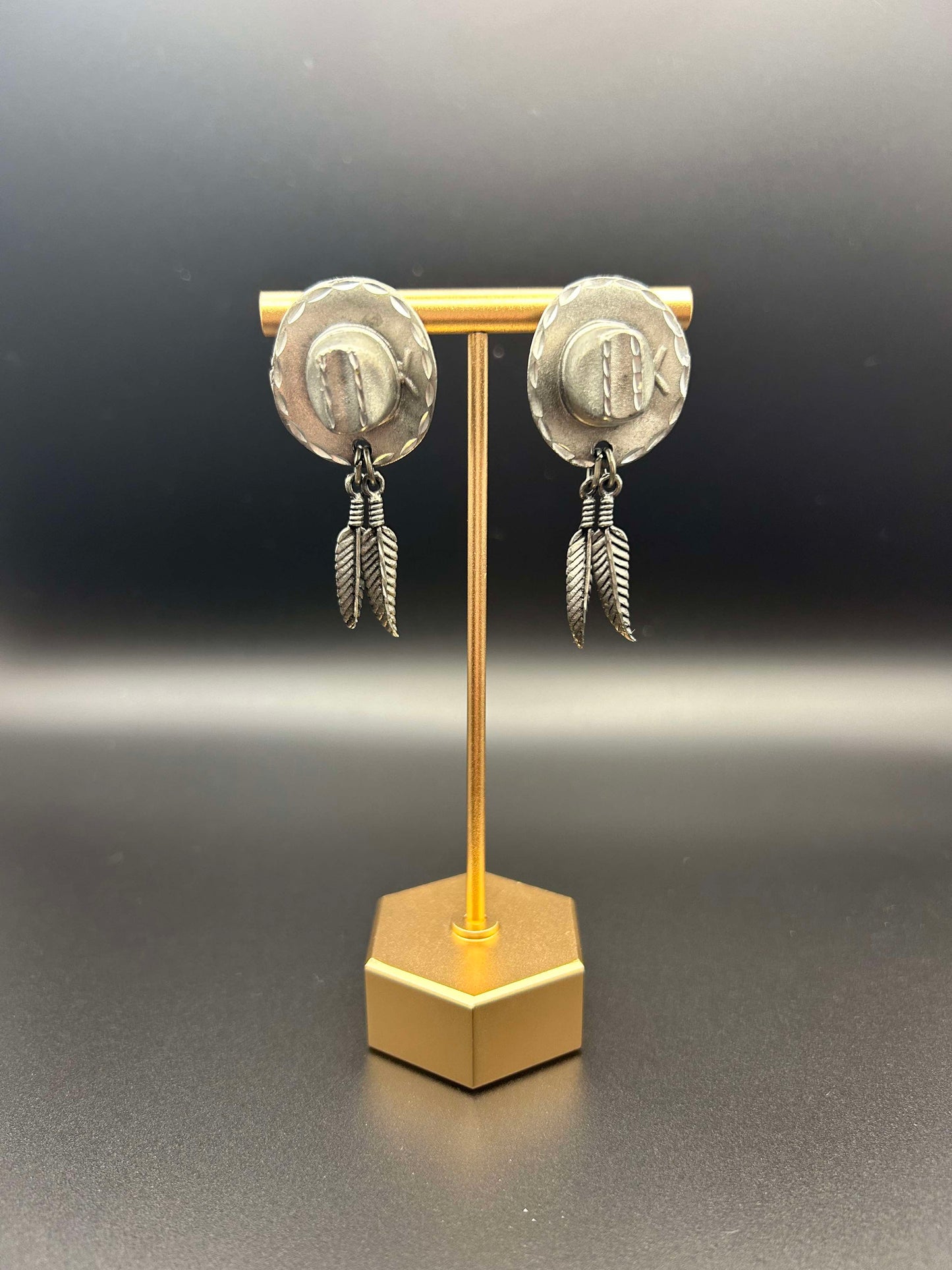 Saddle Up Hat Earrings