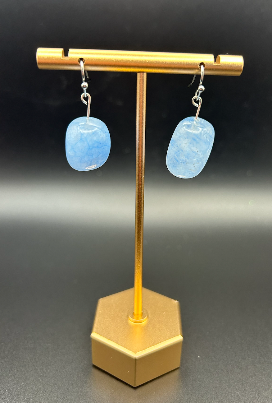 Ocean Mist Drop Earrings