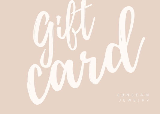 Sunbeam Jewelry e-Gift Card
